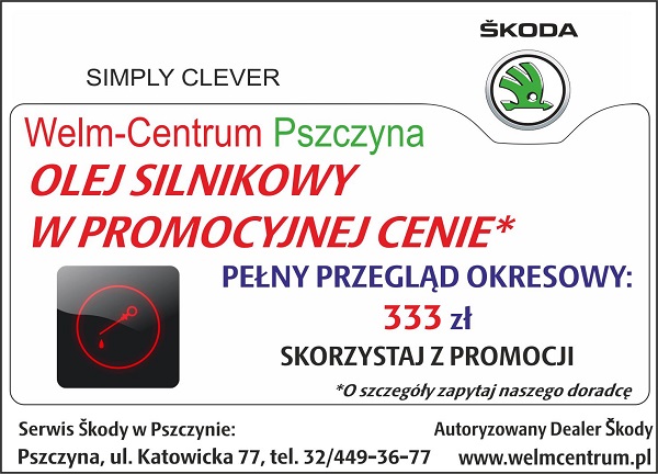 Welm Centrum Skoda_serwis_olej_SKORZYSTAJ