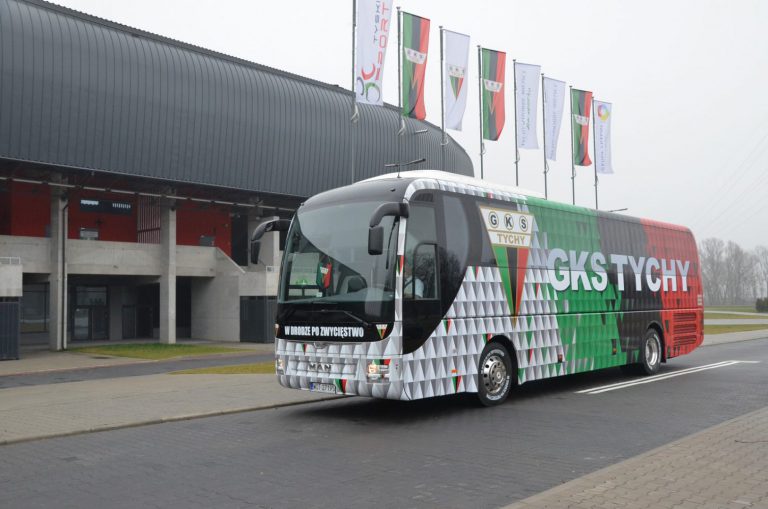 Nowy autobus zawodników GKS Tychy