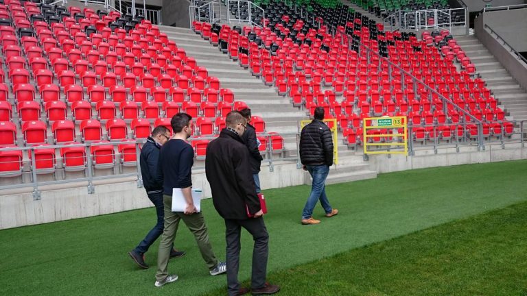 UEFA wizytowała Stadion Miejski Tychy