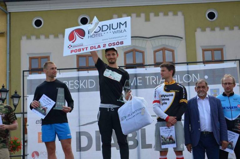 Tyszanin wygrał ekstremalny triathlon