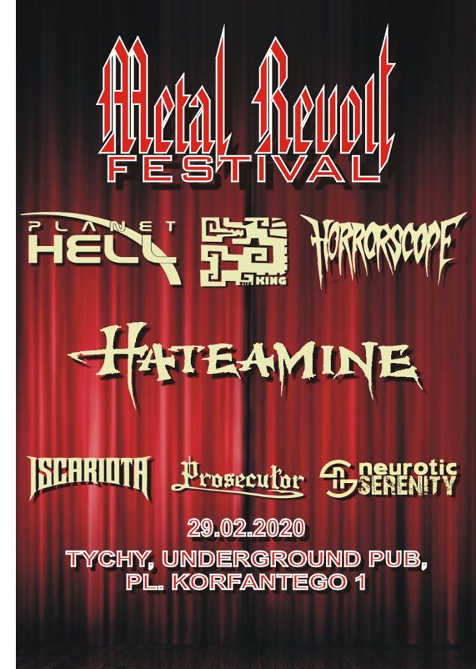 Dwa zaproszenia na festiwal metalowy w Underze