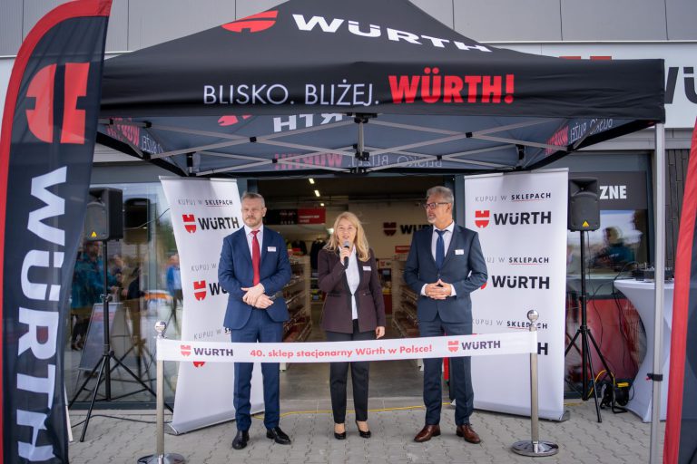 Würth – pierwszy sklep w Tychach, 40. w Polsce
