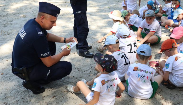 „Kręci mnie bezpieczeństwo nad wodą” – wspólna akcja śląskich policjantów