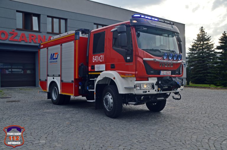 Nowy wóz bojowy tyskich strażaków za ponad milion