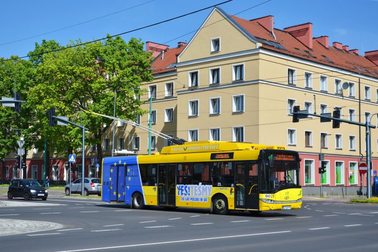 Unijny trolejbus na wyjątkową rocznicę
